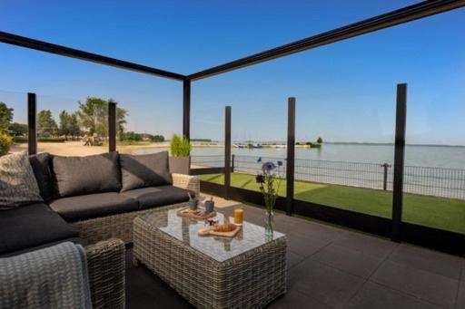 Luxus Cube Meerblick Veluwemeer Am Strand In Erster Reihe Hulshorst Eksteriør bilde